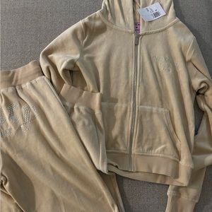 NWT Forever 21 x Juicy Couture Pink Velour Jogger